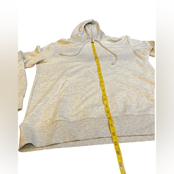 NWOT Brave Soul Size medium oatmeal colored pullover long sleeve hoodie - Picture 3 of 5